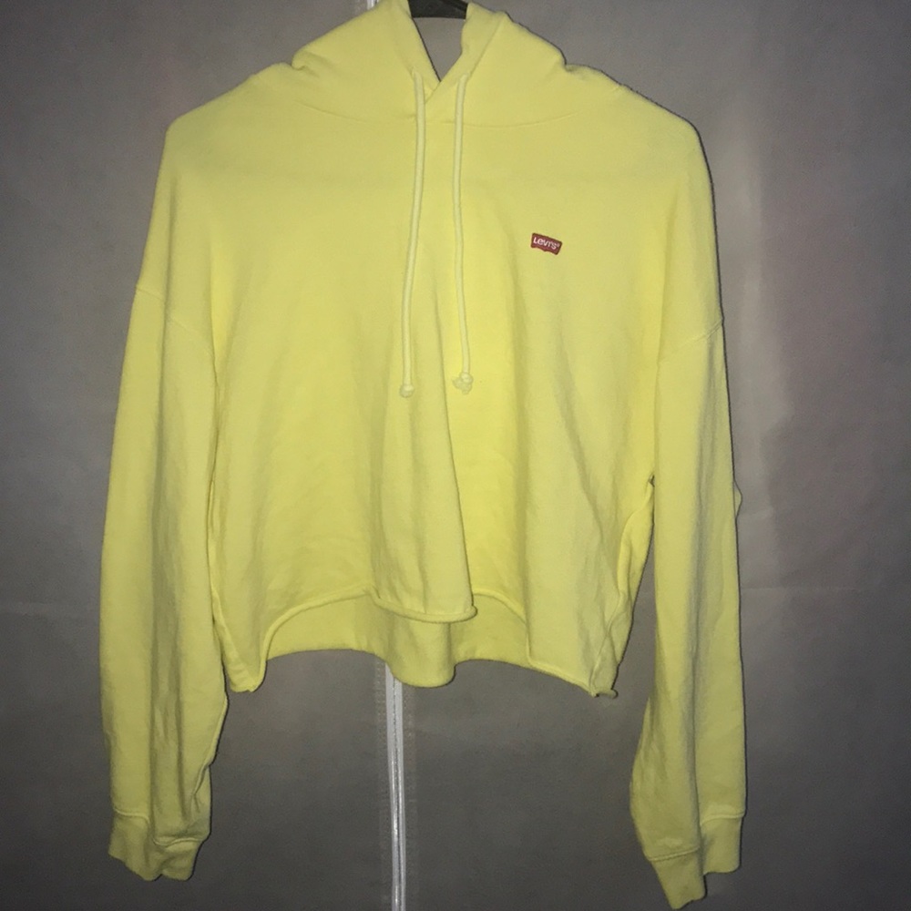 Levi’s crop top hoodie
